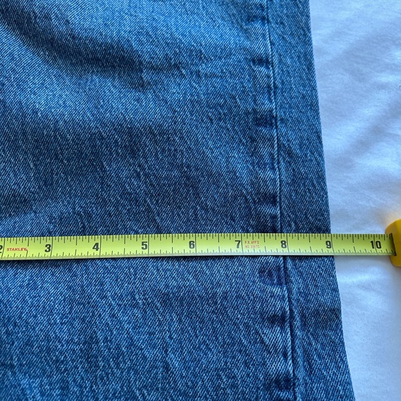 Old Navy Women’s Mid-Rise Slouchy Straight Size 14 Petite - Picture 9 of 10